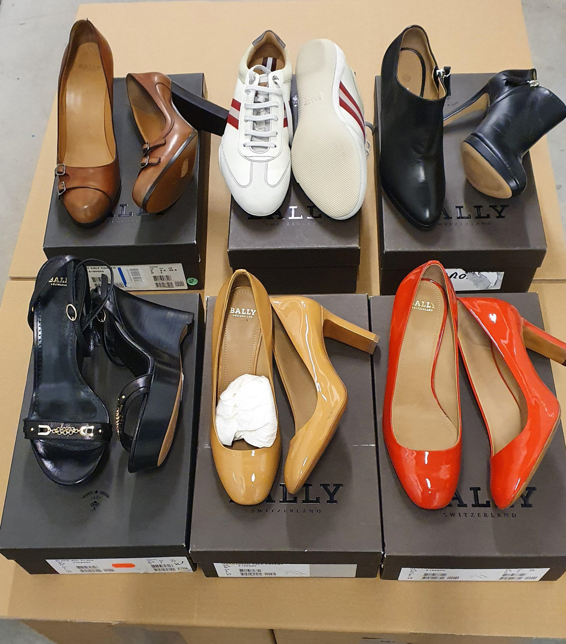 Wholesale Bally Women Designer Shoes - 10 Mixed Pairs