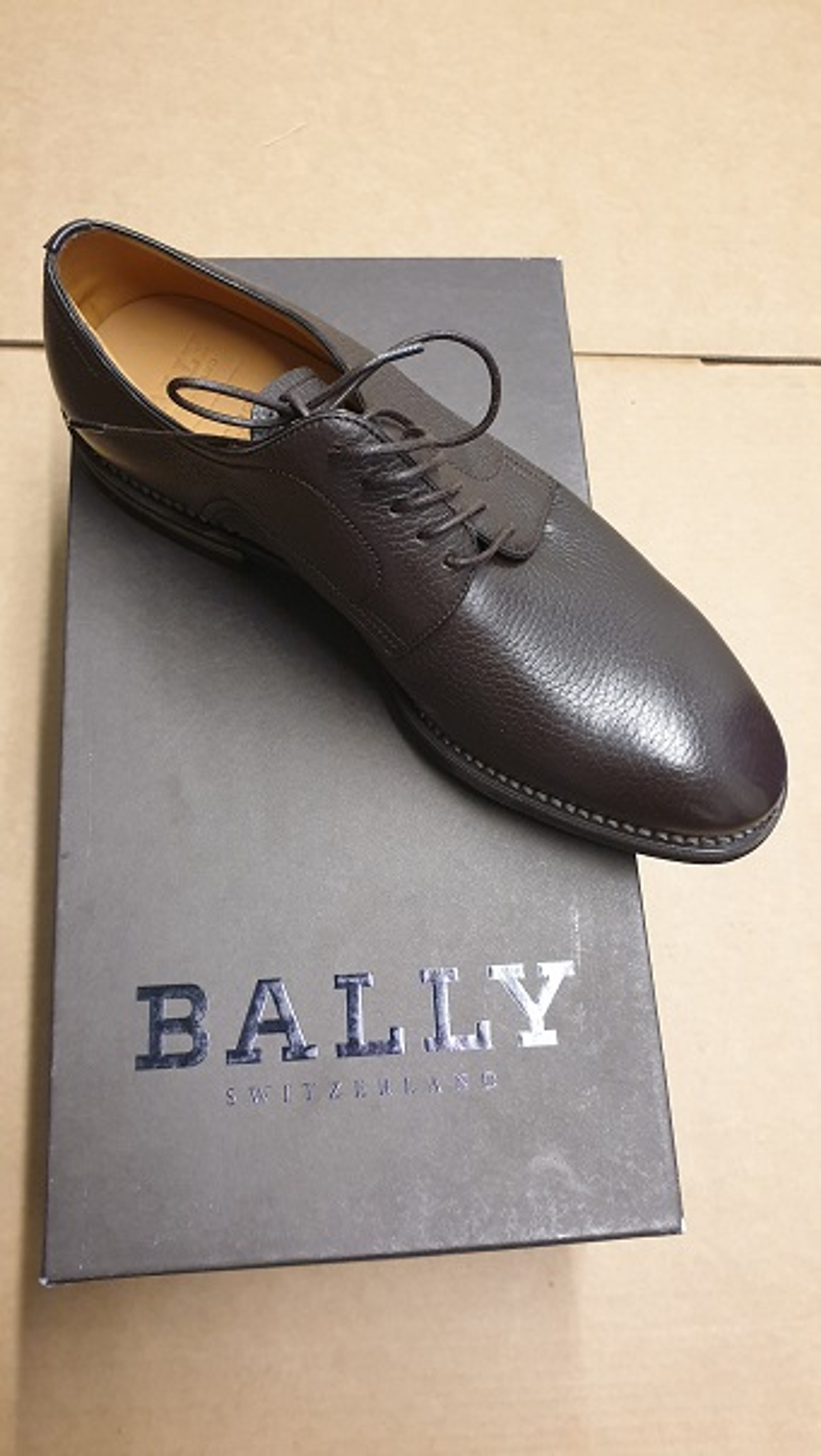 Bally Shoes Ex Display Brown Leather Lace Up 9447