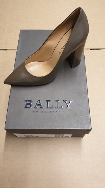 Bally Shoes -  Military Leather Heel Pump