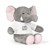 Plush Toy with T-Shirt, I stole everyone's heart plushie, perfect gift for 3+