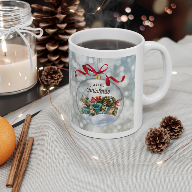 Ceramic Mug 11oz, Gift for Christmas, Christmas designed Mug, Gift for family