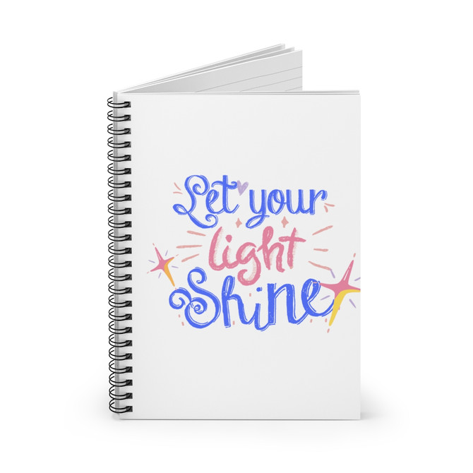 Inspirational Spiral Notebook - Ruled Line, Notebook lover, unique gift