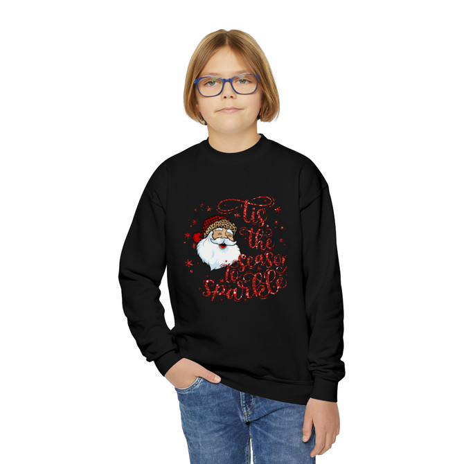 Youth Crewneck Sweatshirt, Christmas Sweatshirt, Christmas Gift