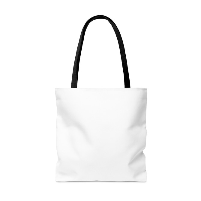 Tote Bag (AOP), Leave yesterday behind designed bag, tote bag lovers gift 