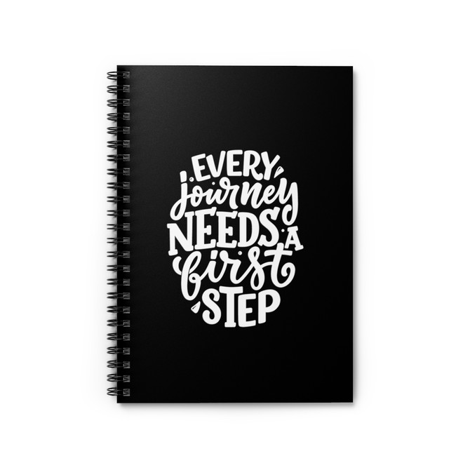 Spiral Notebook - Ruled Line, Motivational Quote Notebook, Book lovers gift