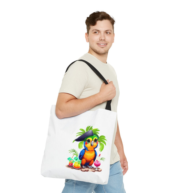 Tote Bag (AOP), bird lover bag, birthday gift