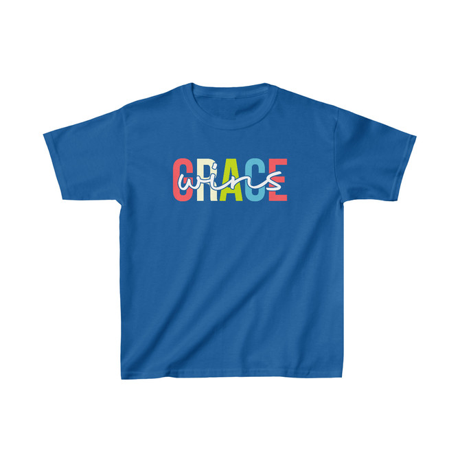 Kids Heavy Cotton™ Tee, Grace wins T-shirt for kid