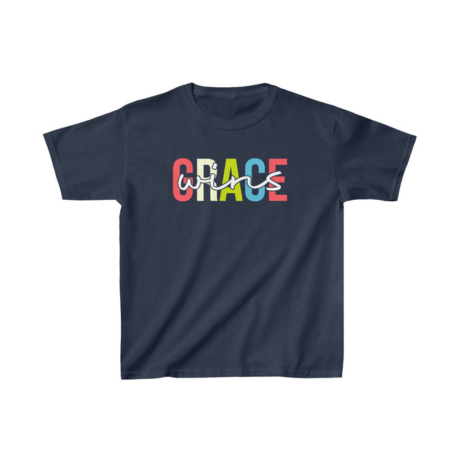 Kids Heavy Cotton™ Tee, Grace wins T-shirt for kid