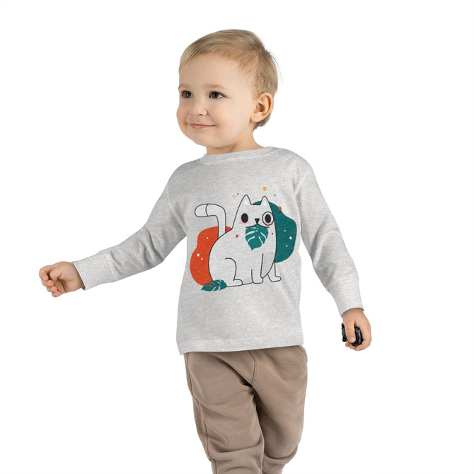 Toddler Long Sleeve Tee, pet lover long sleeve