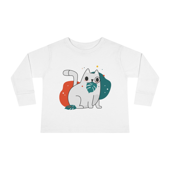 Toddler Long Sleeve Tee, pet lover long sleeve