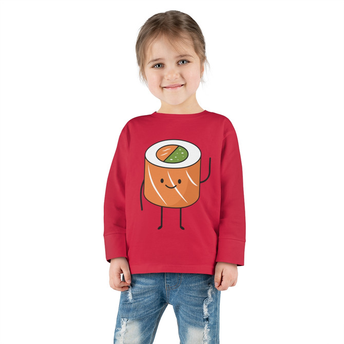 Toddler Long Sleeve Tee, Abstract design 3