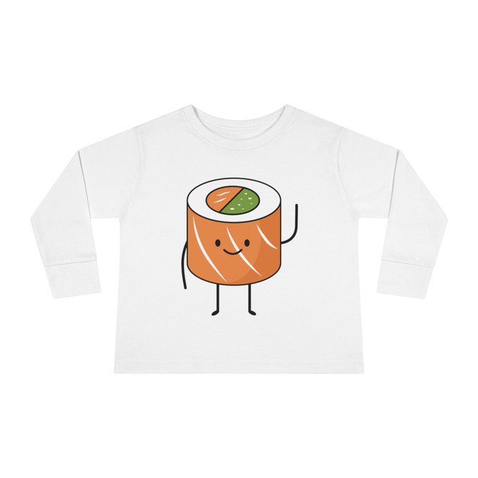 Toddler Long Sleeve Tee, Abstract design 3