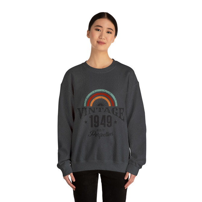 Unisex Heavy Blend™ Crewneck Sweatshirt, vintage made in  1949