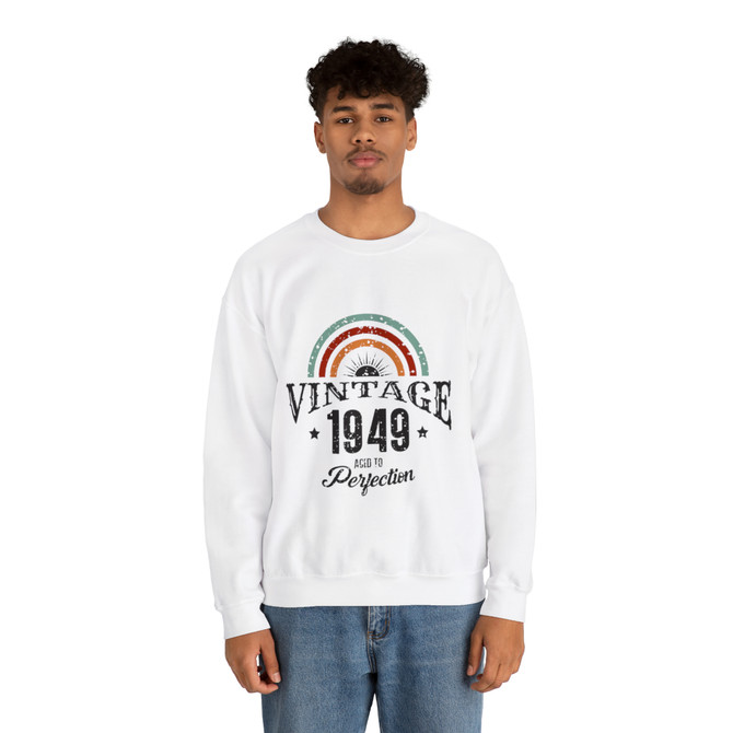 Unisex Heavy Blend™ Crewneck Sweatshirt, vintage made in  1949