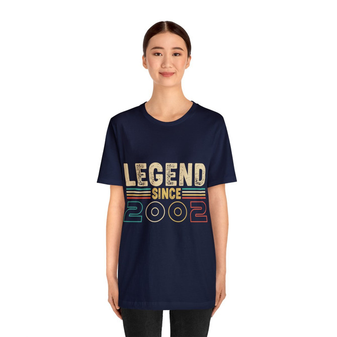 Unisex Jersey Short Sleeve Tee, legend since 2002