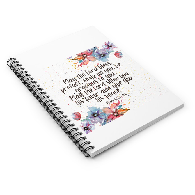 Spiral Notebook - Ruled Line, Religious Notebook Gift