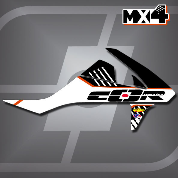 KTM MX4 Shrouds Cor Moto Graphics