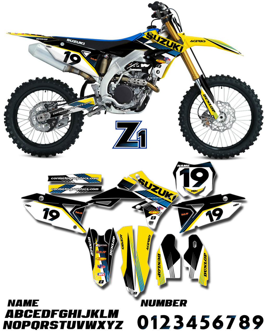 Suzuki Z1 - Cor Moto Graphics