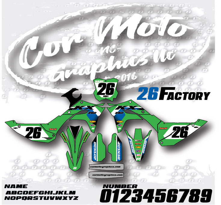 26 Factory Kawasaki - Cor Moto Graphics