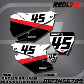 Husqvarna Redline Number Plates