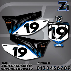 TM Z1 Number Plates
