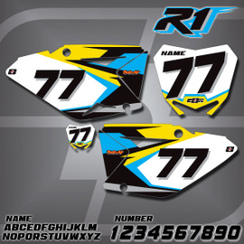Suzuki R1 Number Plates