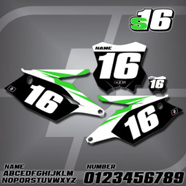 Kawasaki S16 Number Plates