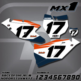 KTM MX1 Number Plates KTM MX1 Number Plates
