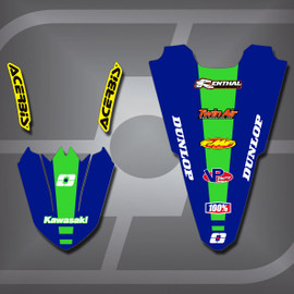 Kawasaki MX3 Fender Set