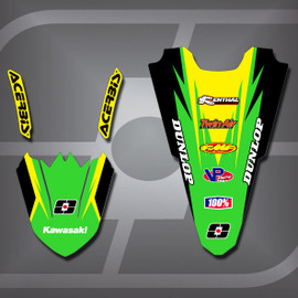 Kawasaki MX2 Fender Set