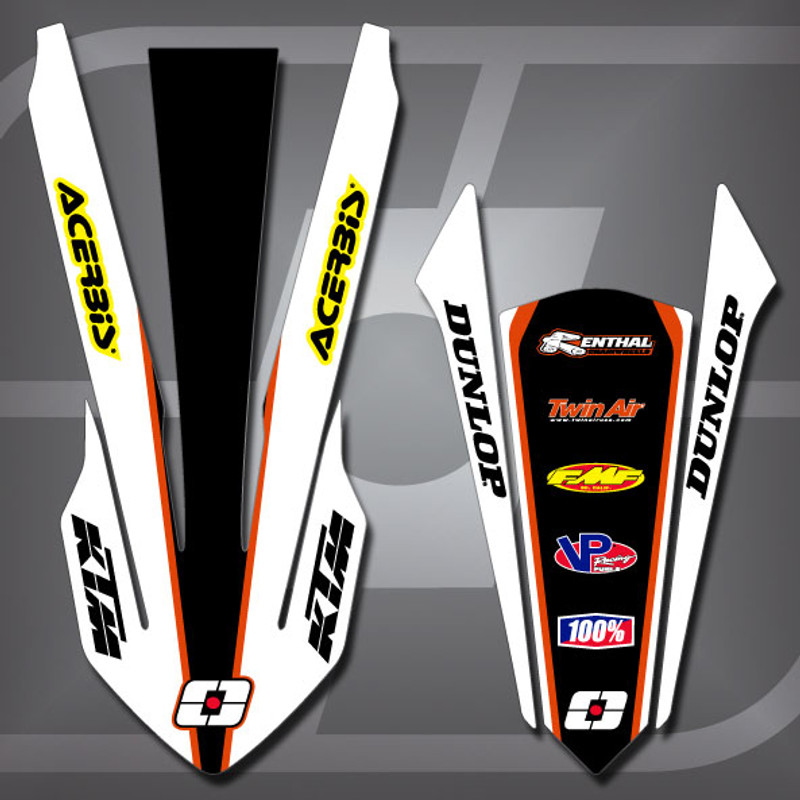 KTM MX4 Fender Set