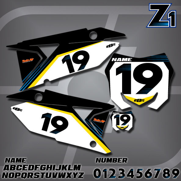Suzuki Z1 Number Plates