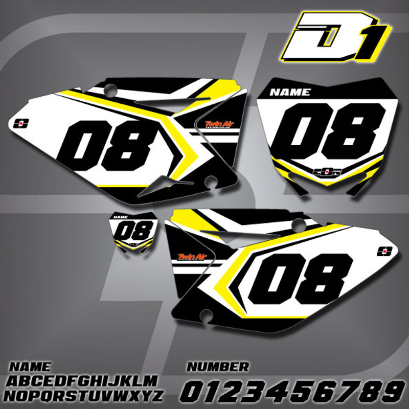 Suzuki D1 Number Plates