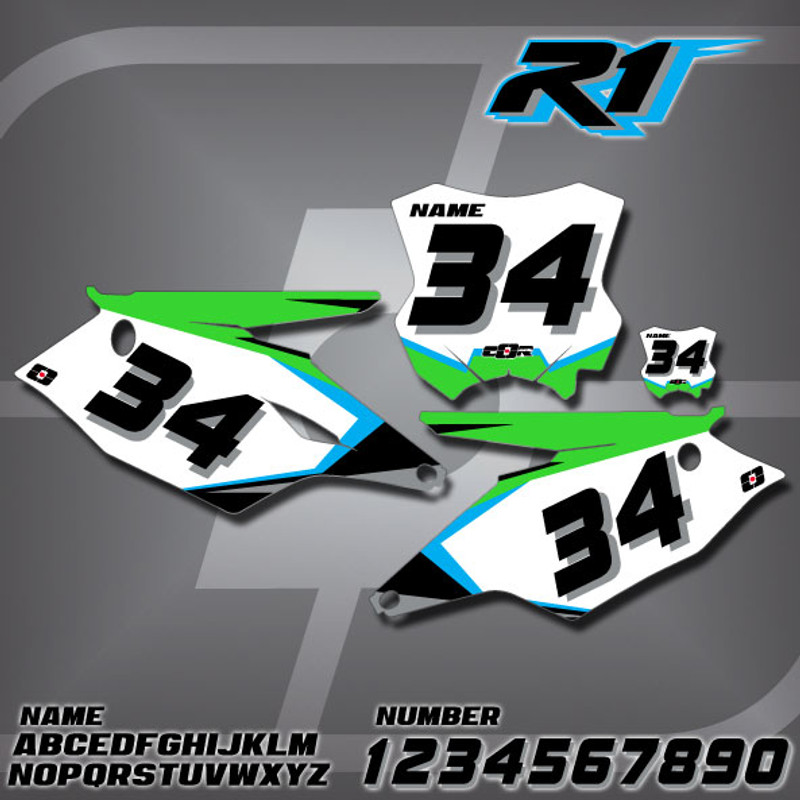 Kawasaki R1 Number Plates