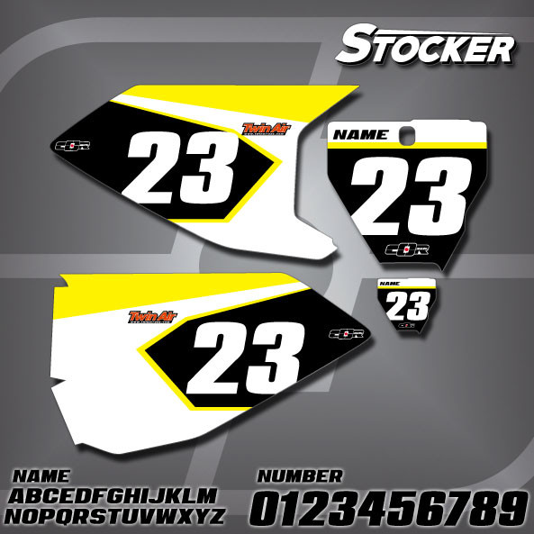 Husqvarna Stocker Number Plates