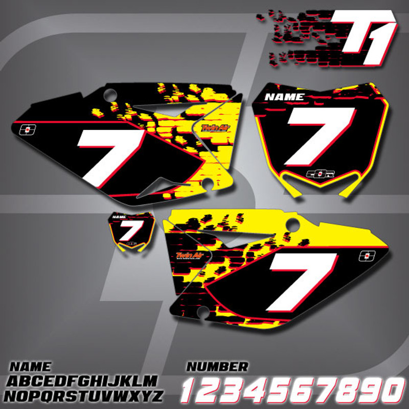 Suzuki T1 Number Plates