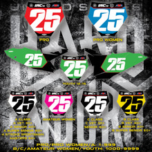 US Hard Enduro Number Plates