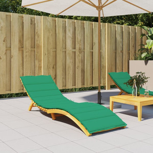 Sun Lounger Cushion Green Oxford fabric 78.7 x 27.6 x 1.2 in A949-314223 Sun Lounger Cushion Green Oxford fabric 78.7 x 27.6 x 1.2 in A949-314223