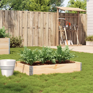 Garden Planter Foldable Planter Rectangular Rustic Stackable A949-3295843 Garden Planter Foldable Planter Rectangular Rustic Stackable A949-3295843