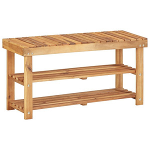 Shoe Rack Natural wood Solid Acacia Wood Medium Shoe Rack A949-45931 Shoe Rack Natural wood Solid Acacia Wood Medium Shoe Rack A949-45931