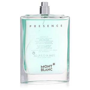 Presence by Mont Blanc Eau De Toilette Spray (Tester) 2.5 oz (Men) V728-498705 Presence by Mont Blanc Eau De Toilette Spray (Tester) 2.5 oz (Men) V728-498705