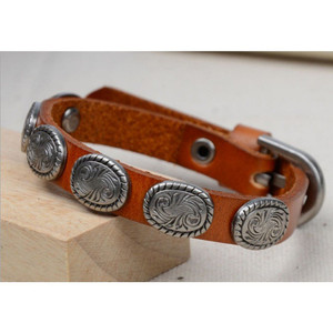 WRANGLER Vintage Look Genuine Leather Bracelet F369-5847821637 WRANGLER Vintage Look Genuine Leather Bracelet F369-5847821637