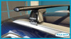 2017-2024 Kia Niro Hybrid (w/flush rails) Yakima Crossbar Complete Roof Rack
