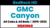 2015-2022 GMC Canyon | Yakima BedRock HD Complete Bed Rack | Towers & Bars