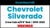 Chevrolet Silverado Crew Cab - 5'8" Bed | Yakima OverHaul HD Complete Bed Rack | 2019-2022