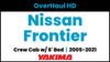 Nissan Frontier Crew Cab - 6ft Bed | Yakima OverHaul HD Complete Bed Rack | 2005-2021