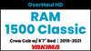 RAM 1500 Classic Crew Cab - 5'7" Bed | Yakima OverHaul HD Complete Bed Rack | 2019-2021