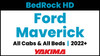 2022-2023 Ford Maverick | Yakima BedRock HD Complete Bed Rack | Towers & Bars