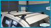 Toyota Tacoma Double Cab (w/fixed points) Yakima 60" Crossbar Complete Roof Rack | 2005-2022