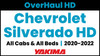 2020-2022 Chevrolet Silverado HD | Yakima OverHaul HD Complete Truck Bed Rack | Towers & Bars